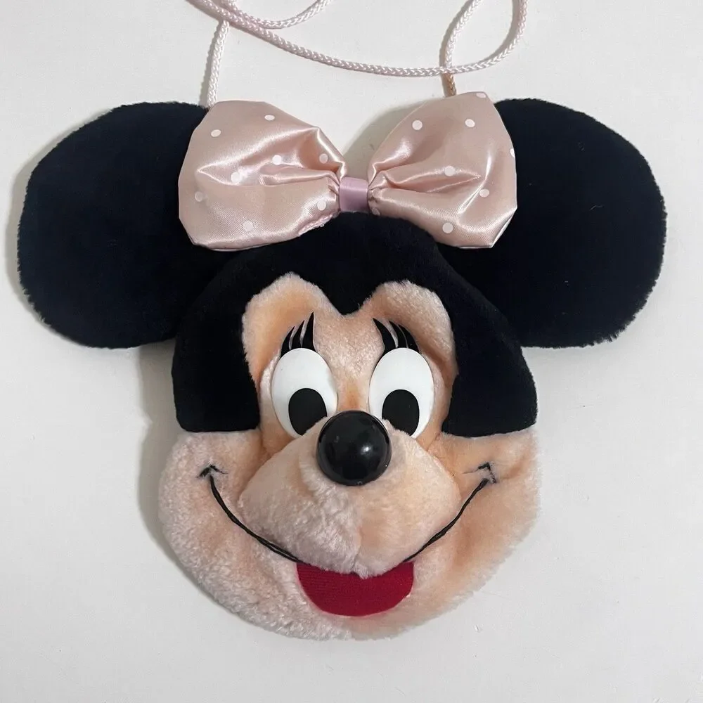 VTG Walt Disney Co. Mickey's Pals Dover Handbag Co. Minnie Mouse Purse Crossbody